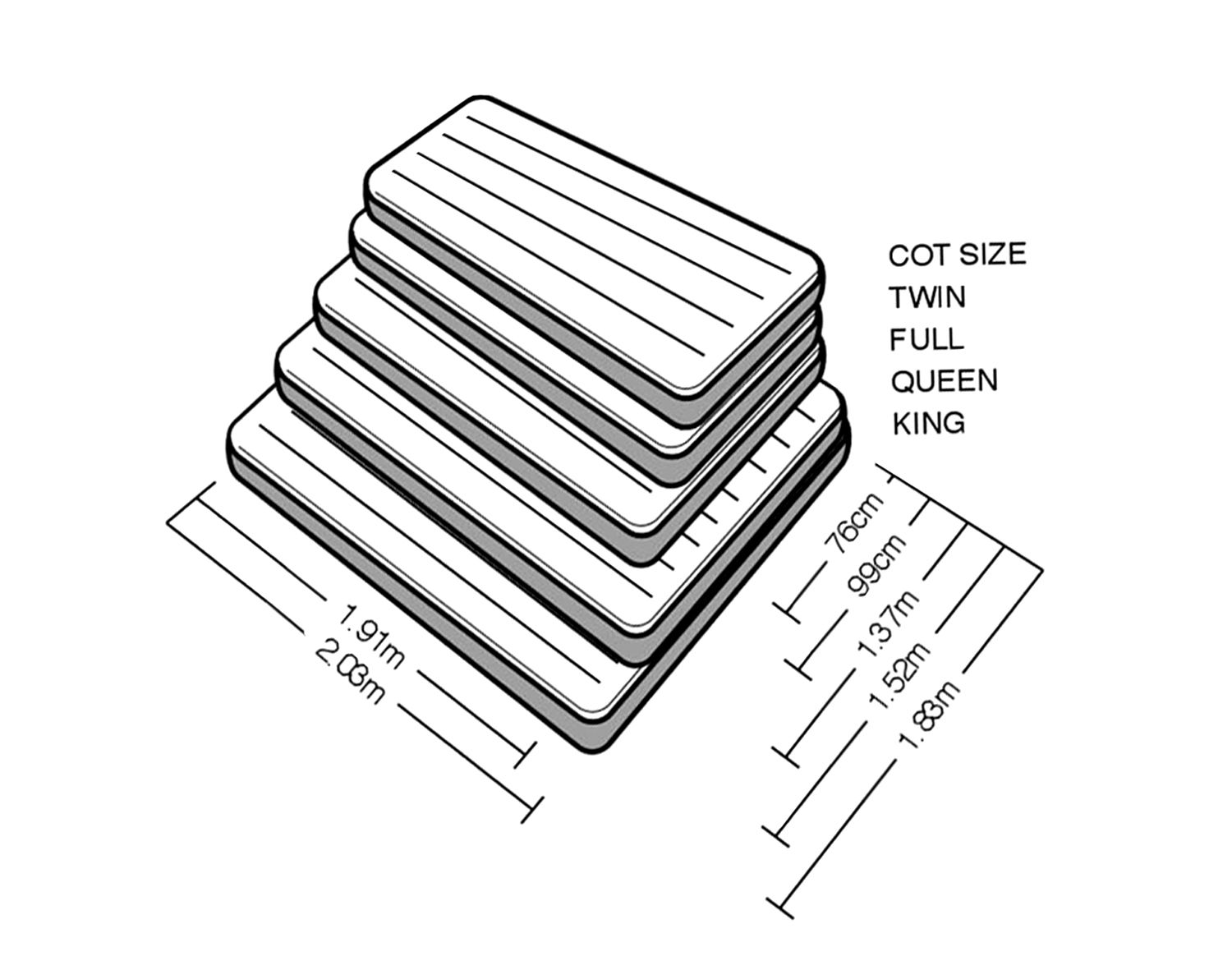 Надувная кровать intex deluxe pillow rest raised bed 64132