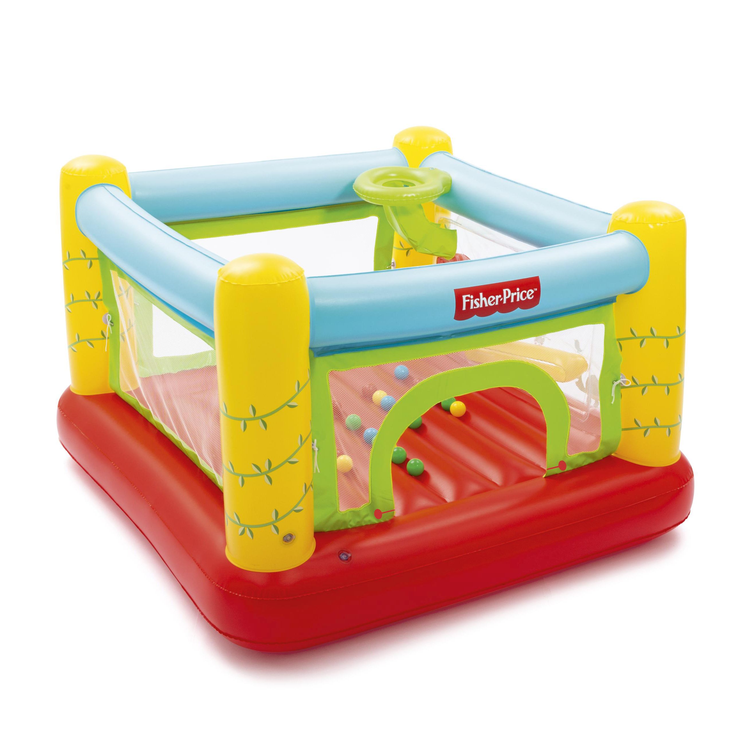 Батут надувной детский Bestway Jumptacular 93542 (175х173х144) купить в ...