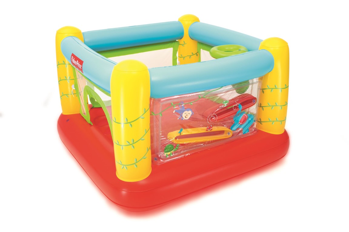 Батут надувной детский Bestway Jumptacular 93542 (175х173х144) купить в ...