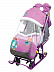 Санки-коляска Ника Наши детки 5-1 / НДТ5-1/6 (снеговик, орхидея)