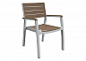 Стул садовый Keter Harmony Armchair / 224478 (белый/капучино)