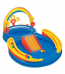 Водный игровой центр Intex Радуга / 57453NP (297x193x135)