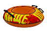 Тюбинг-ватрушка Тяни-Толкай 1070мм Flame (оксфорд, Норм)