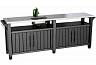 Стол садовый Keter Unity Chef 415L / 249459 (графит) Стол садовый Keter Unity Chef 415L / 249459 (графит)