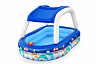 Надувной бассейн Bestway Sea Captain 54370 (213x155x132)