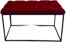 Банкетка Грифонсервис ПБ34.1 (черный/бордовый)