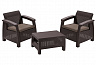 Комплект садовой мебели Keter Bahamas Weekend Set (235042 коричневый)