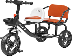 Трехколесный велосипед NINO Twix (черный)