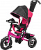 Детский велосипед с ручкой Sundays SJ-BT-92 (розовый)