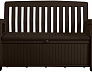 Скамья садовая Keter Patio Storage Bench / 233064 (коричневый)