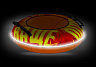 Тюбинг-ватрушка Тяни-Толкай 1070мм Flame Led (оксфорд, Норм)