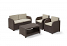 Комплект садовой мебели Keter Modena Set / 217071 (коричневый)