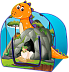 Детская игровая палатка NINO Большой динозавр