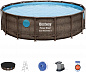 Каркасный бассейн Bestway Power Steel Swim Vista 56725 (488x122, с фильтр-насосом и лестницей)